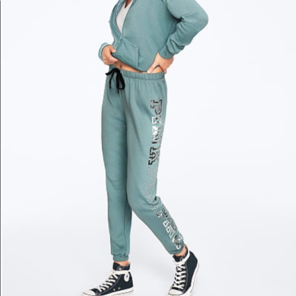 NWT VS PINK Teal Bling